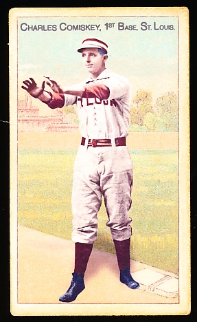 2013 Ars Longa Art Card- “Beginnings: 1880’s”- Charles Comiskey, 1st Base, St. Louis