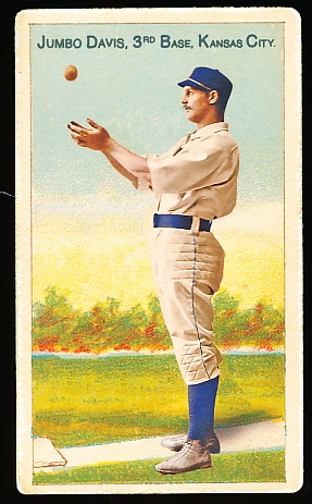 2013 Ars Longa Art Card- “Beginnings: 1880’s”- Jumbo Davis, 3rd Base, Kansas City