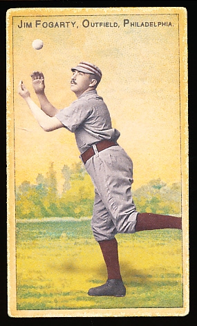 2013 Ars Longa Art Card- “Beginnings: 1880’s”- Jim Fogarty, Outfield, Philadelphia