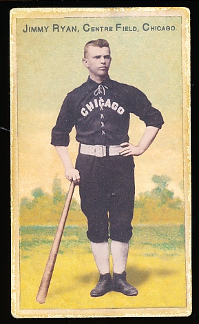 2013 Ars Longa Art Card- “Beginnings: 1880’s”- Jimmy Ryan, Centre Field, Chicago