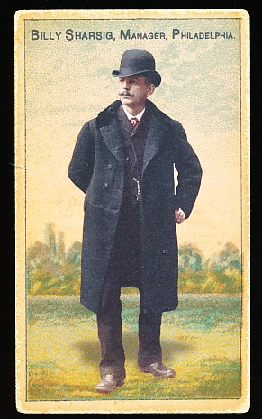 2013 Ars Longa Art Card- “Beginnings: 1880’s”- Billy Sharsig, Manager, Philadelphia