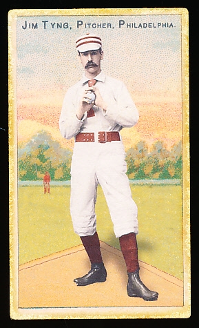 2013 Ars Longa Art Card- “Beginnings: 1880’s”- Jim Tyng, Pitcher, Philadelphia