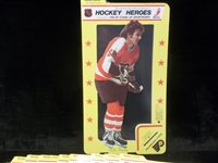 1975 Carton-Craft Corp Bobby Clarke Philadelphia Flyers Stand-Ups- 10 Stand-Ups