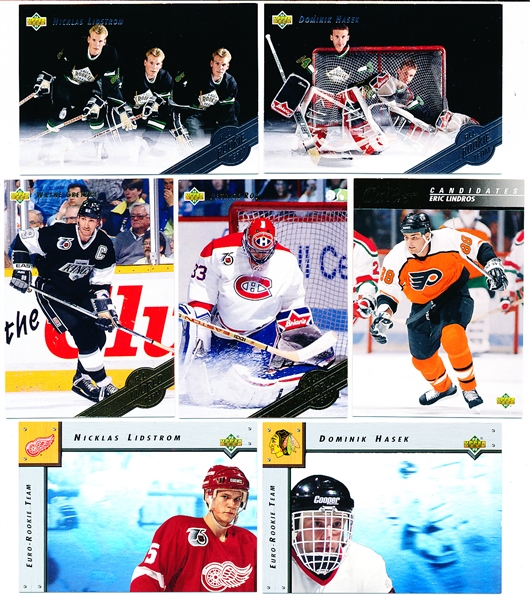 1992-93 Upper Deck Hockey- Four Complete Insert Sets