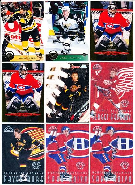 1996-97 Leaf Hockey- 26 Asst. Parallel/Inserts