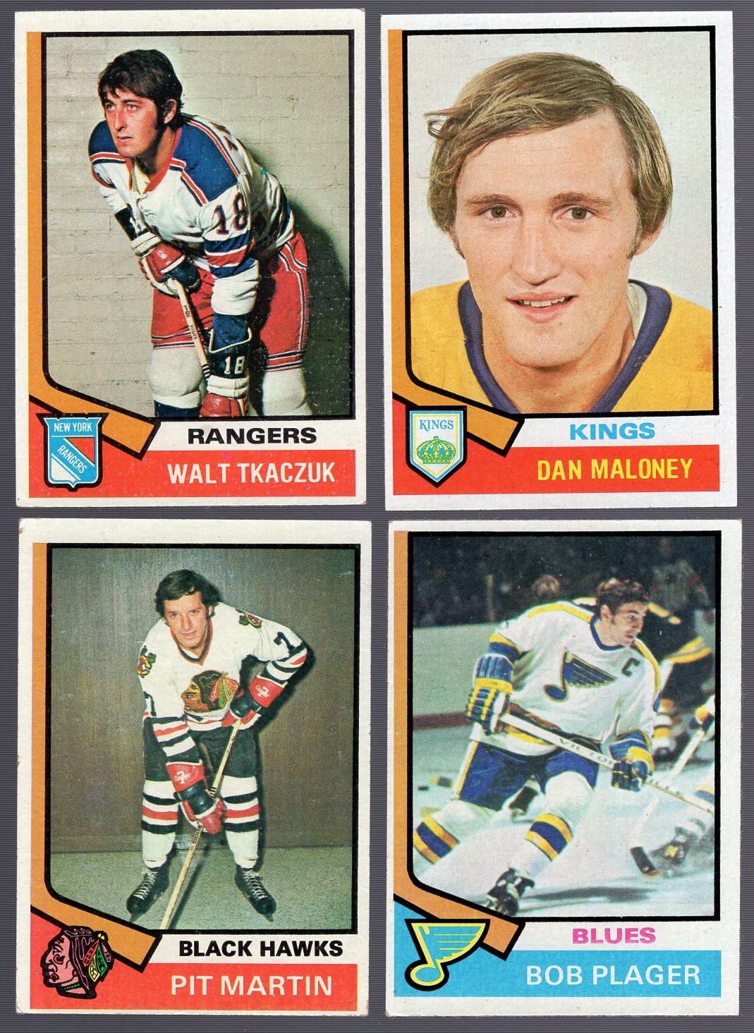 Lot Detail - 1974-75T Hockey- 25 Cards