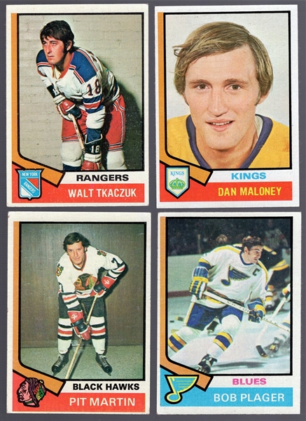 1974-75T Hockey- 25 Cards