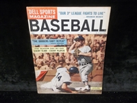 April 1960 “Dell Sports Magazine Baseball”- Nellie Fox/ Gil Hodges cover