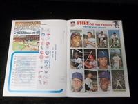 1971 Dell “Todays All Stars” Baseball Stamp Booklet- with 24 Stamps in 2 uncut sheets