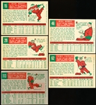 1959 Topps Bb- 5 Diff Chicago Cubs