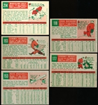 1959 Topps Bb- 5 Diff Chicago Cubs
