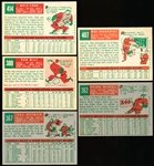 1959 Topps Bb- 5 Diff Chicago Cubs