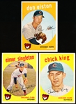 1959 Topps Bb- 3 Diff Chicago Cubs Hi#’s