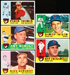 1960 Topps Bb- 10 Diff Chicago Cubs