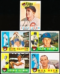 1960 Topps Bb- 10 Diff Chicago Cubs