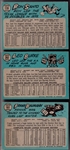 1965 O-Pee-Chee Bb- 3 Diff Cubs
