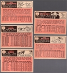 1966 O-Pee-Chee Bb- 5 Diff Cubs