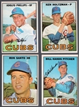 1967 O-Pee-Chee Bb- 4 Diff Cubs