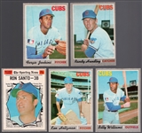 1970 O-Pee-Chee Bb- 15 Diff Cubs