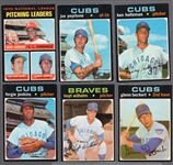 1971 O-Pee-Chee Bb- 10 Diff Cubs