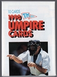 1990 T&M Umpire BB Cards- Unopened 10 card pack