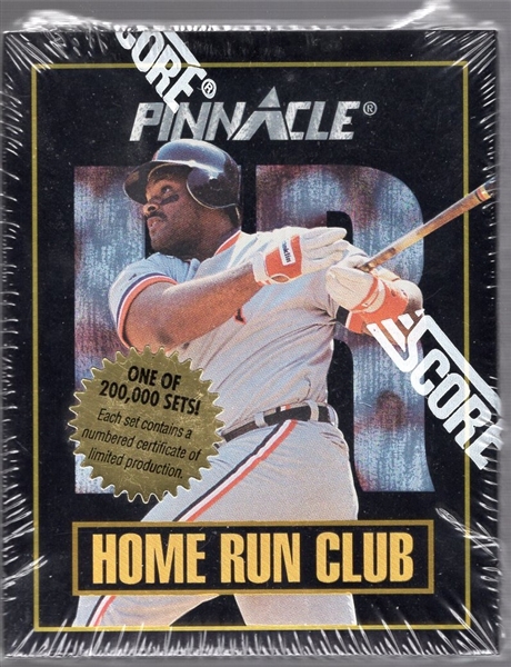 1993 Pinnacle Bb- “Home Run Club” Factory Set of 48