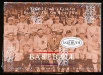 1994 Upper Deck -Ken Burns The American Epic- Factory Set of 80- plus Extra Babe Ruth Card