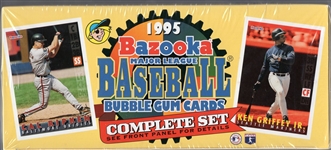 1995 Bazooka Baseball- Factory Sealed Set of 132 plus 5 Red Hots