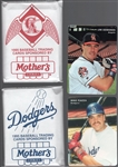 1995 Mother’s Cookies -2 Diff Baseball Sets