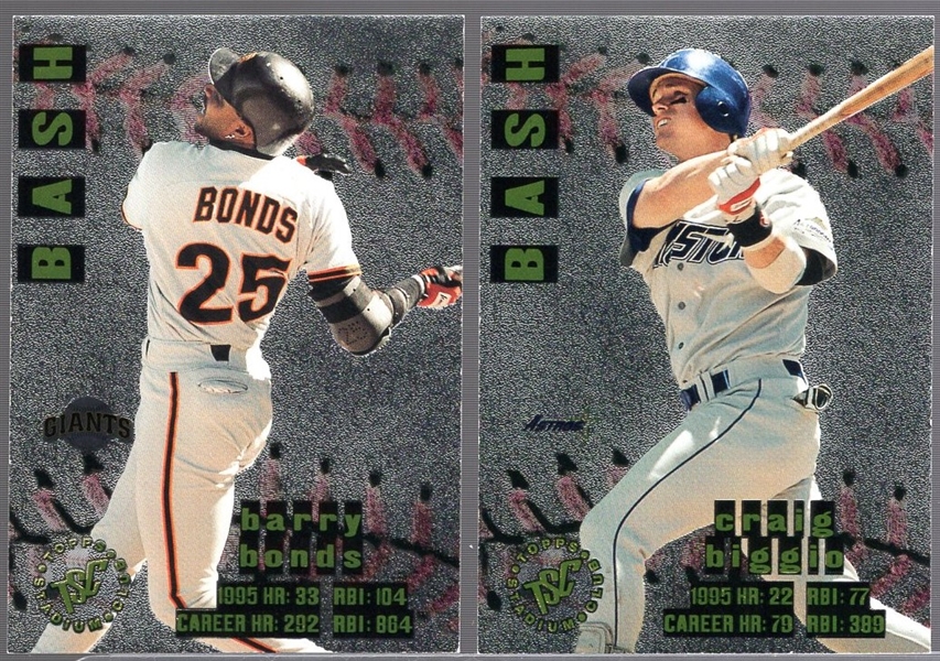 1996 Stadium Club Bb – Bash & Burn Insert Set of 10 