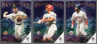 1996 Stadium Club Bb- Midsummer Matchup Insert Set of 10 