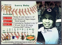 1997 Dennys Pinnacle Bb- #1 of 1- Larry Doby