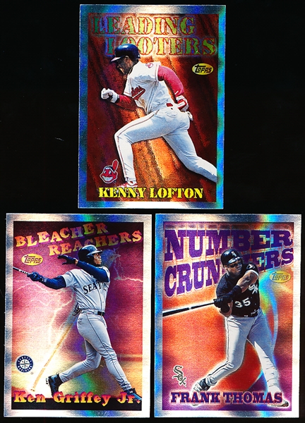 1997 Topps Bb- “Season’s Best” Insert Set of 25