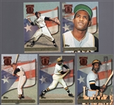 1998 Topps Baseball- Roberto Clemente Tribute Set of 5