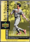 1998 Upper Deck Bb- Mark McGwire Chase for 62 -Factory Sealed Set of 30