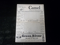 1931 Chicago Cubs Baseball Scorecard vs. St. Louis Cardinals