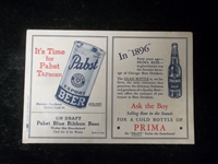 1936 Chicago Cubs Baseball Scorecard vs. NY Giants