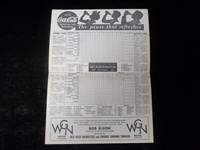 1940 Chicago Cubs Baseball Program- Phil Cavaretta on front cover
