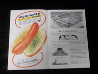 1940 Chicago Cubs Baseball Program- Phil Cavaretta on front cover