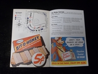 1940 Chicago Cubs Baseball Program- Phil Cavaretta on front cover