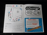 1943 Chicago Cubs Baseball Program- Vs. Pittsburgh