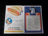 1945 Chicago Cubs Baseball Program