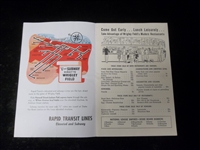 1945 Chicago Cubs Baseball Program