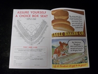 1945 Chicago Cubs Baseball Program