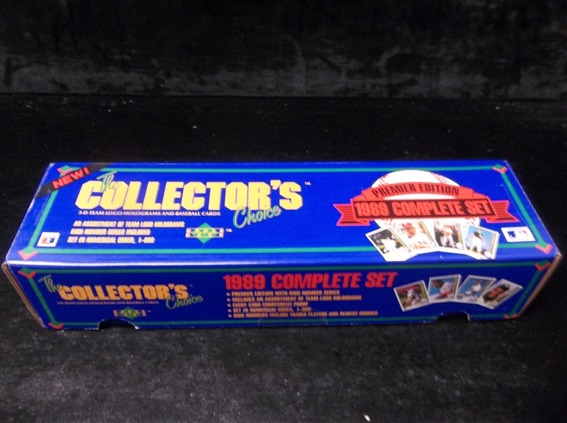 1989 Upper Deck Baseball- Sealed Factory Set of 800