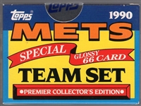 1990 Topps TV Glossy Factory Sealed Set of 66 in sealed Topps Display Box- “NY Mets”