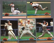 1991 Stadium Club Bb- Pre Production Cards- 5 Diff