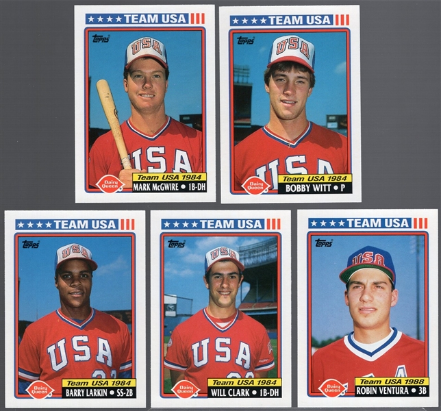 1992 Topps Baseball – Dairy Queen Team USA Set of 33