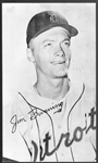 May 22, 1958 Graphic Arts Detroit Tigers MLB Postcard- Jim Bunning Portrait
