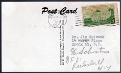 August 20?, 1958 Graphic Arts Detroit Tigers MLB Postcard- Billy Hoeft
